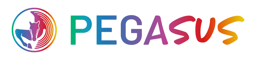 logotipo horizontal pegasus