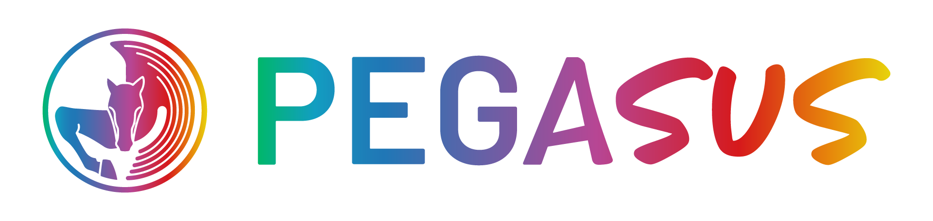 logotipo horizontal pegasus